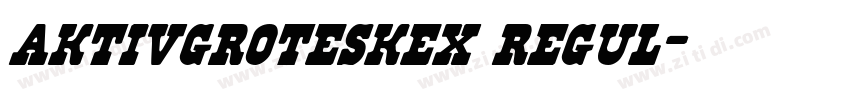 aktivgroteskex regul字体转换 aktivgroteskex regul字体转换